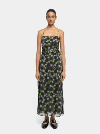 A-Line Sleeveless Maxi Dress