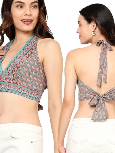 Tops for Women Western | Jeans Tops for Women | Sleeveless Crop top | Summer | Beach wear | Stylish T