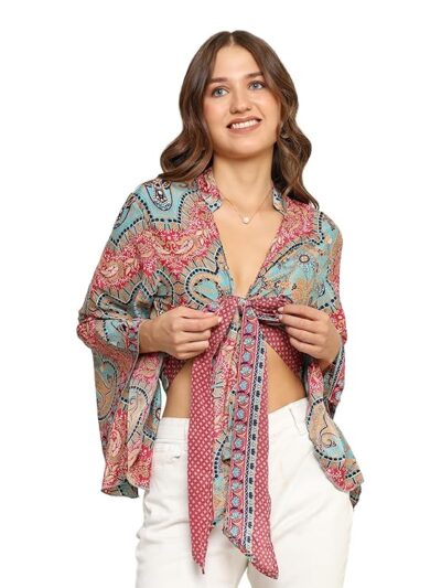 top for Women Stylish Western | wrap Tops for Woman | Perfect on Jeans Tops for Woman | Summer top |