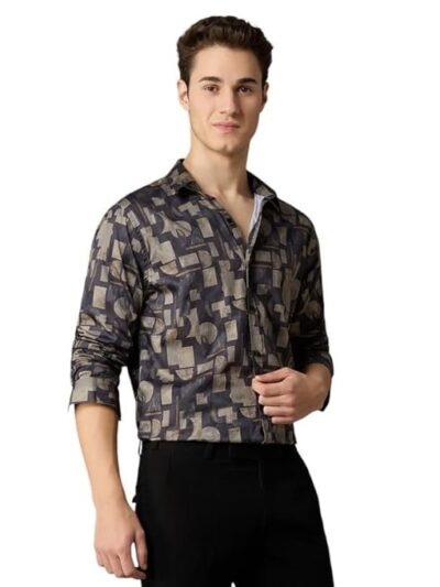 Men's Slim Fit Cotton Formal Shirt