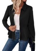 Oversized Plus-size Winter Jacket for Women Korean Style Coat | Jacket for Women Winter Wear(Black)