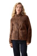Women Sherpa Fur Jacket For Women Super Warm Leight Weight Fabric