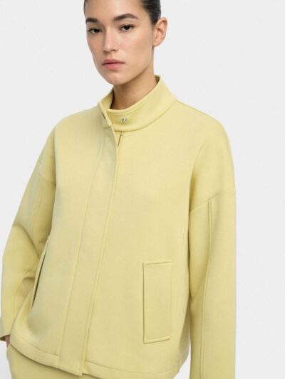 Light Jacket with Pockets – Yellow