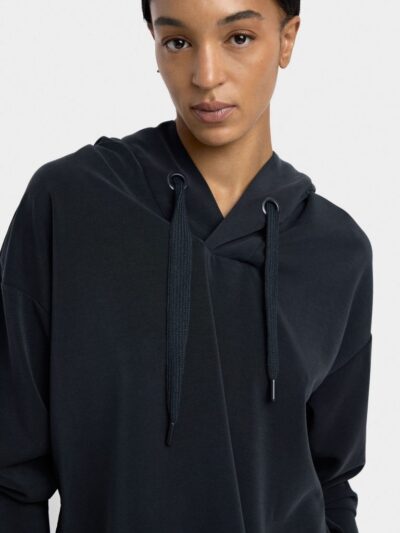 Knit Hoodie Soft Touch – Gray