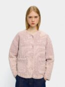 Cotton Coat with Embroidery – Pink