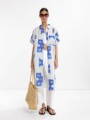 Shirt Dress with Print – Lyocell Multi