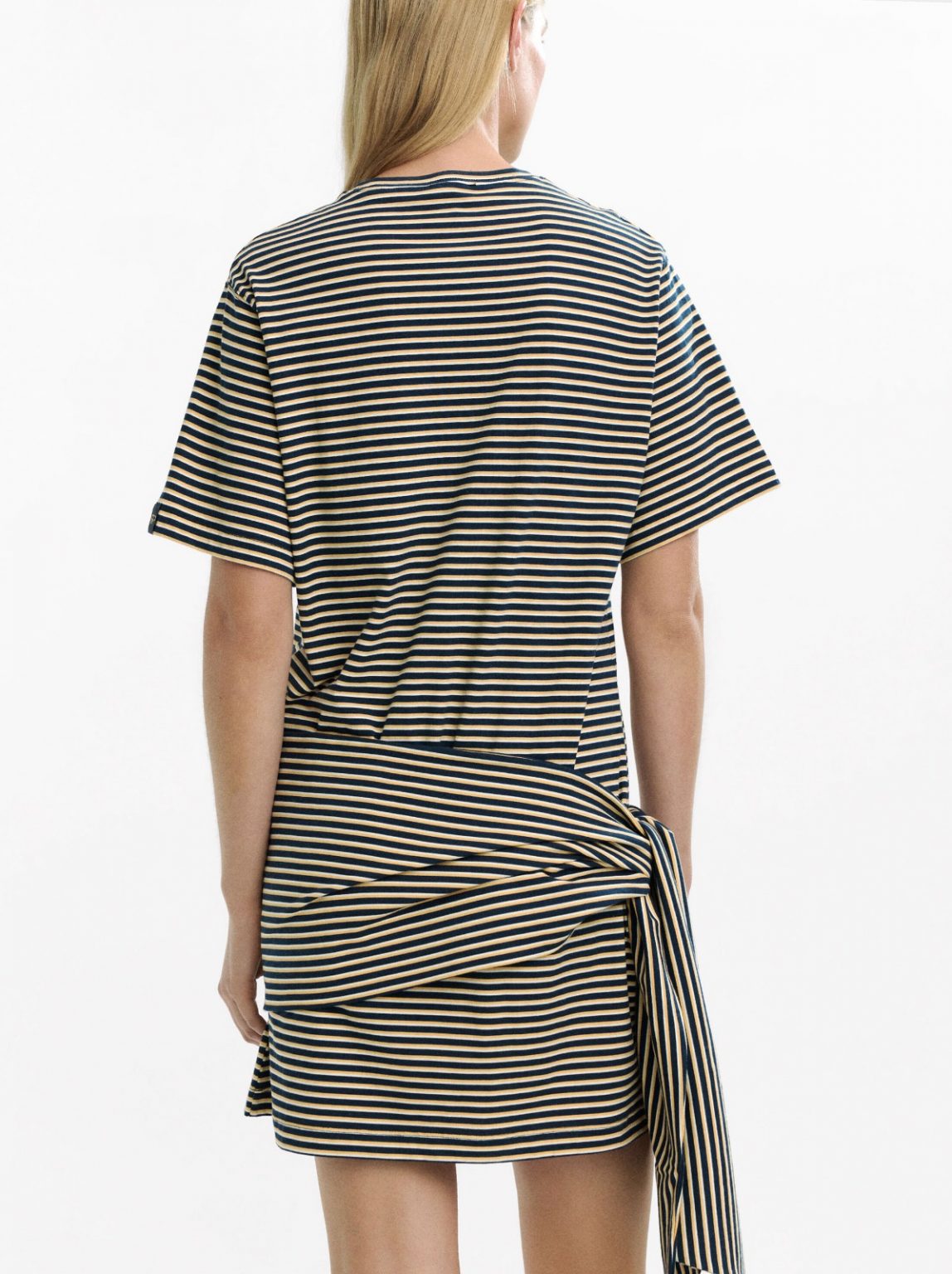 Short Striped Dress 100% Cotton – Multi - Image 2