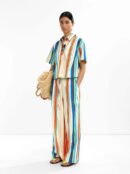 Multi-Stripe Cotton Shirt with Classic Appeal